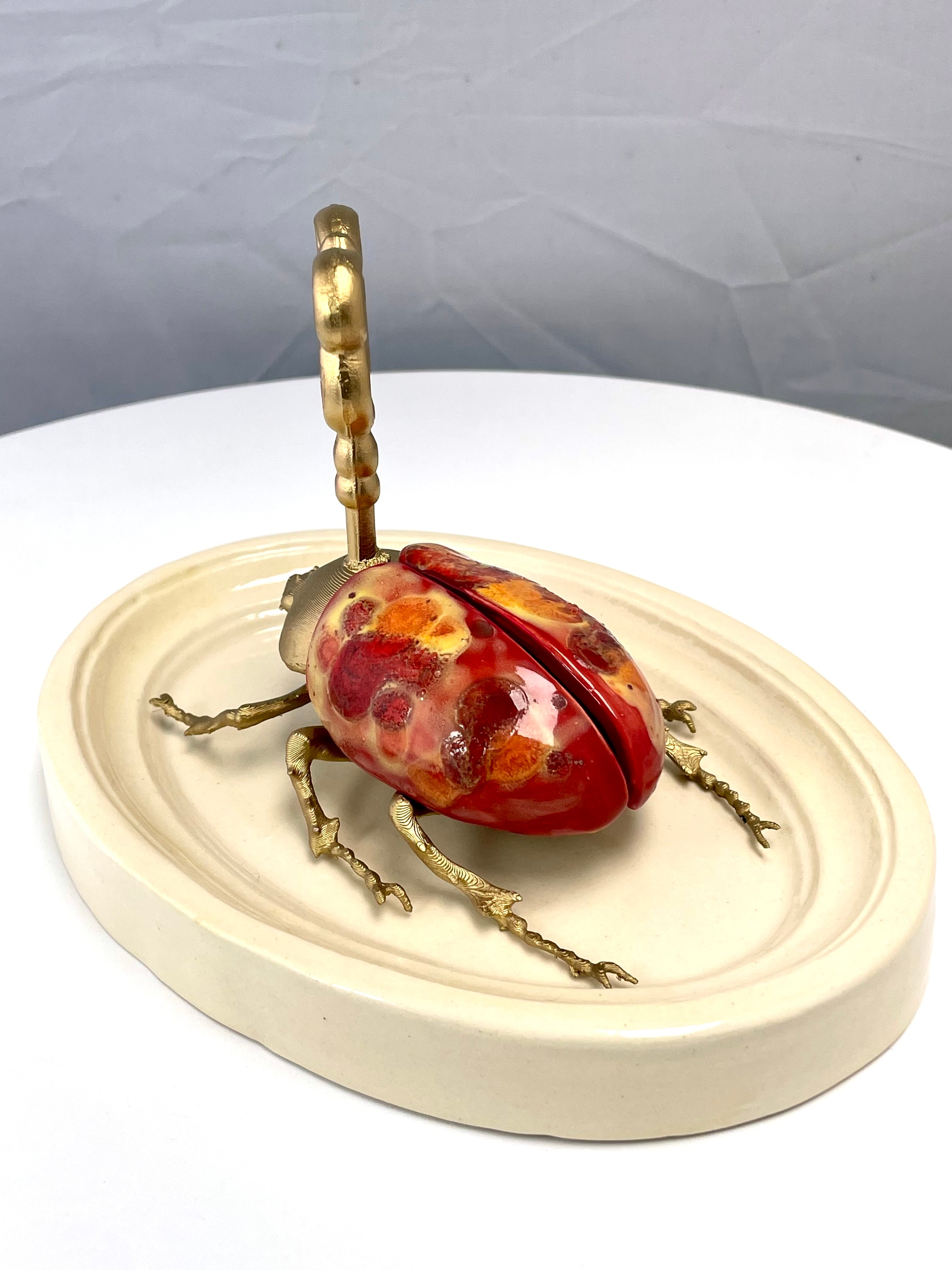 Chromatic Beetle Magma Gilded steampunk