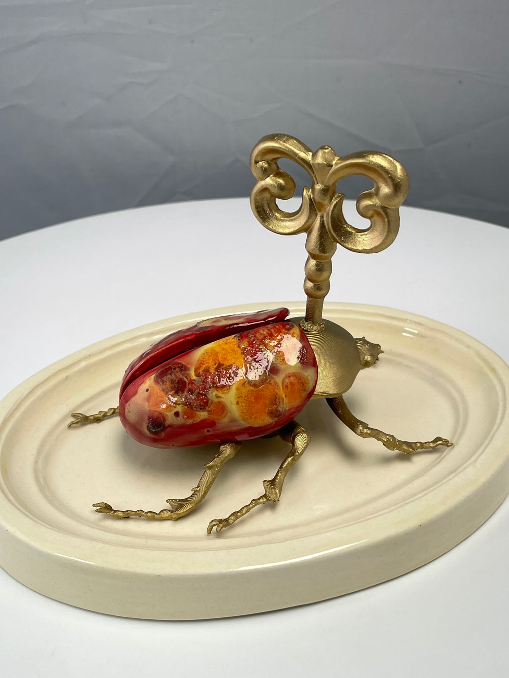 Chromatic Beetle Magma Gilded steampunk