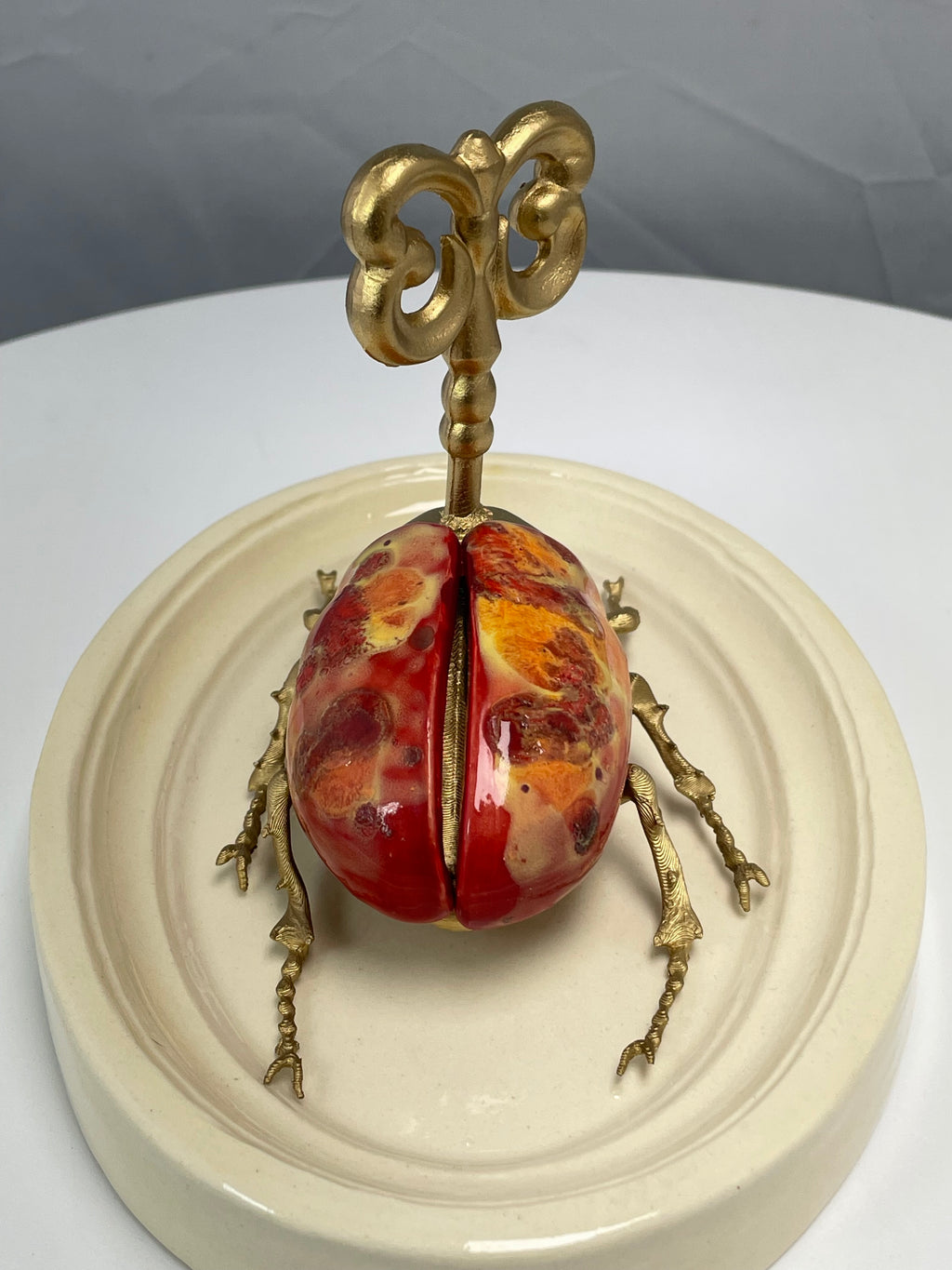 Chromatic Beetle Magma Gilded steampunk