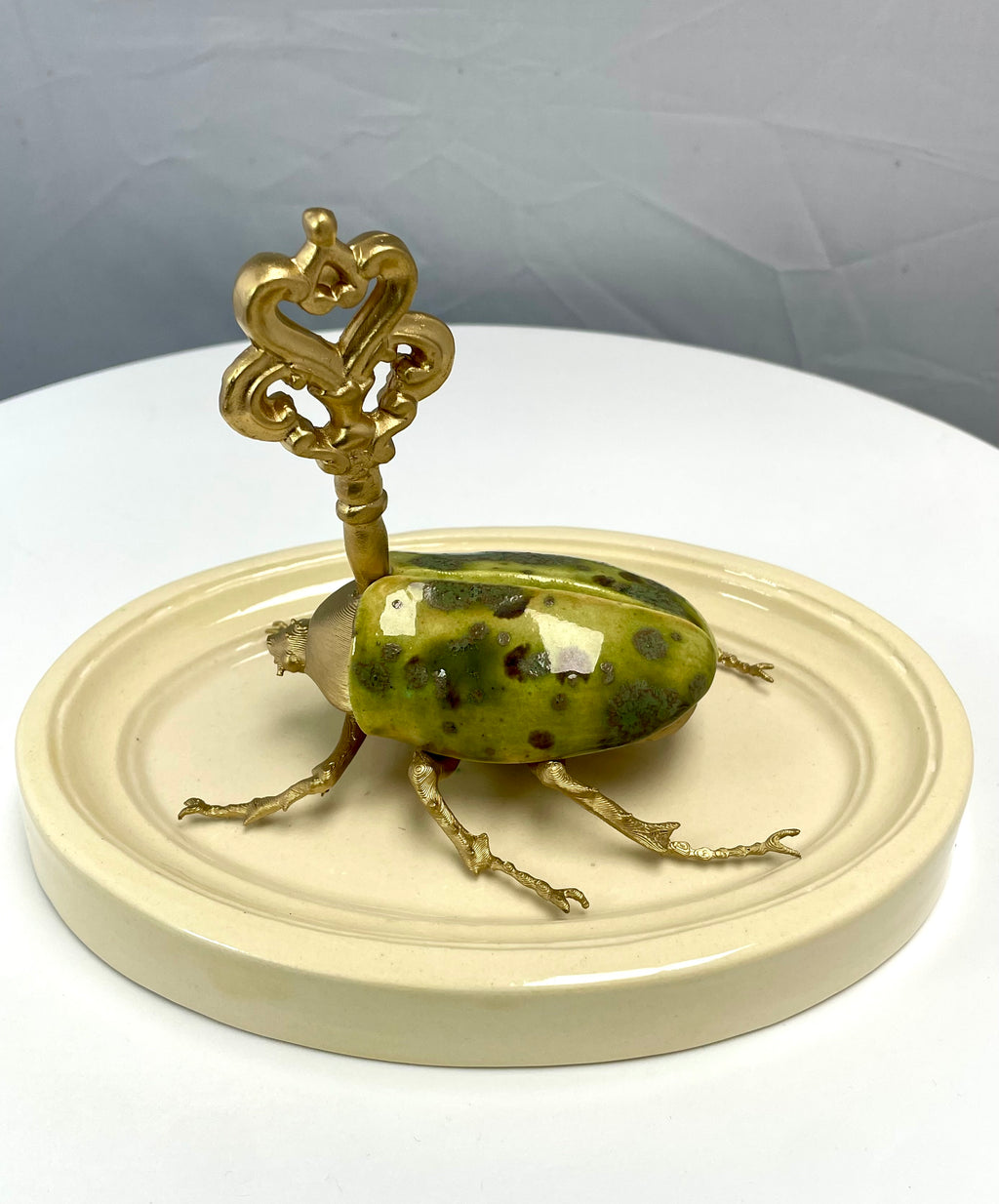 Chromatic Beetle Pagoda Steampunk