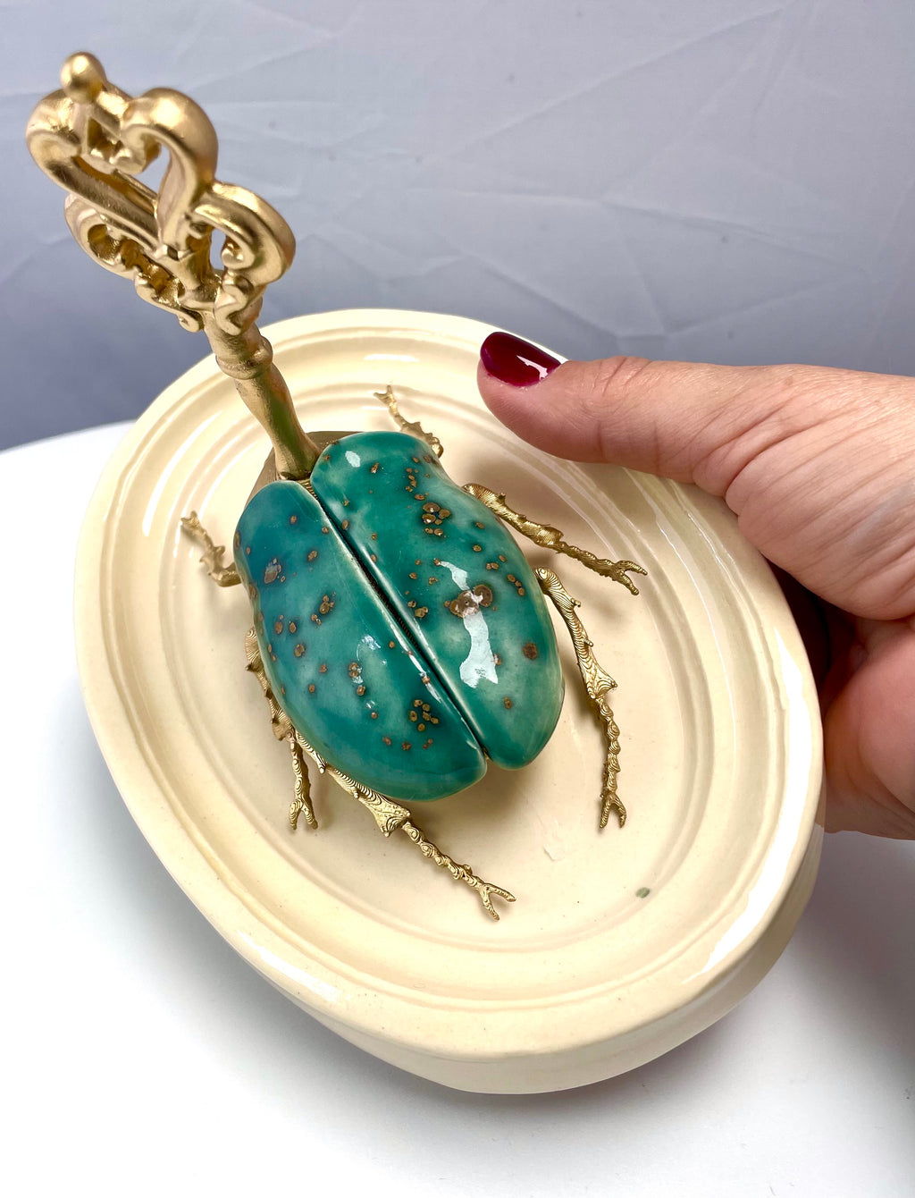 Chromatic Beetle Mystic Gilded Steampunk