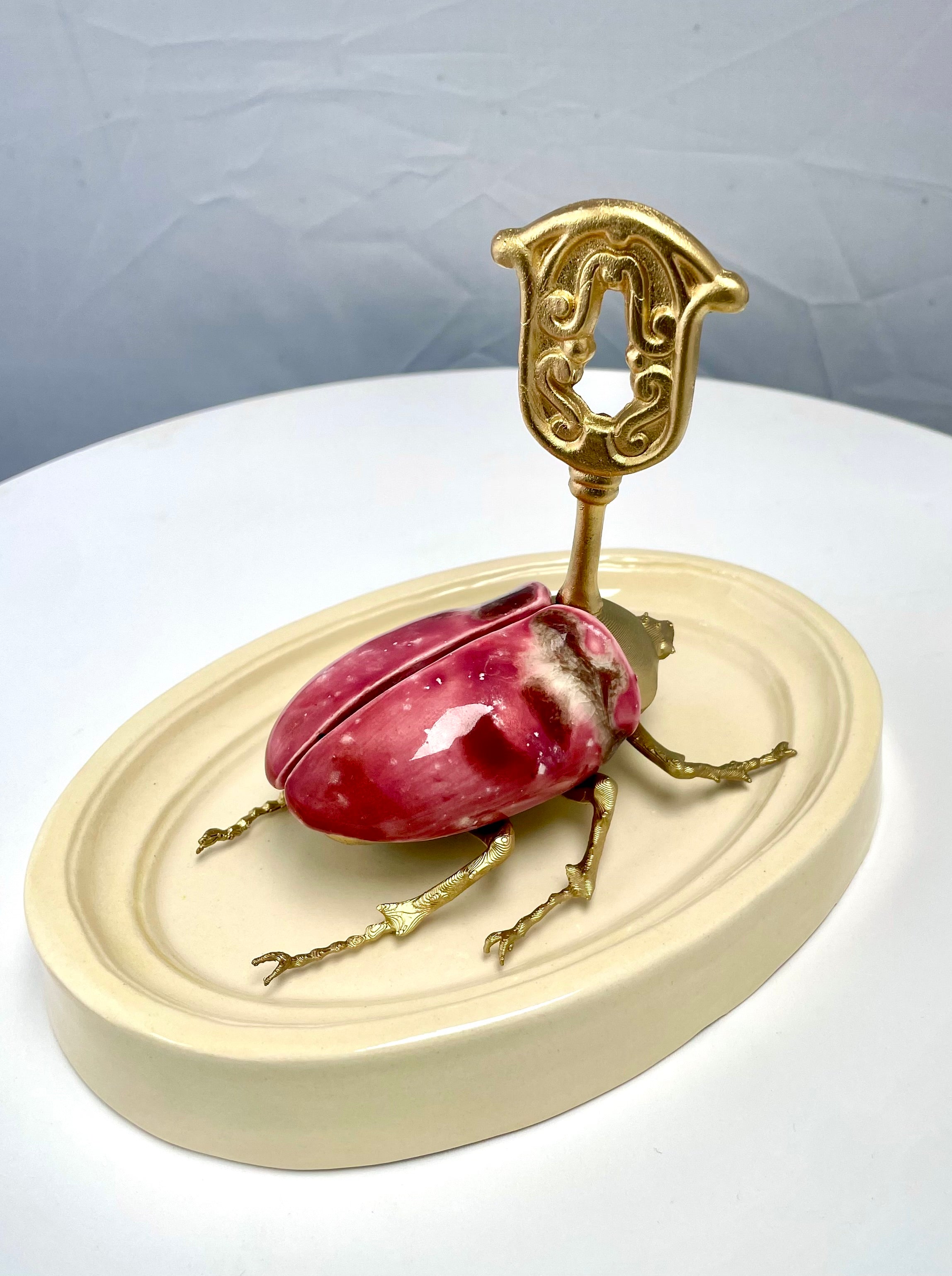 Chromatic Beetle Strawberry Sky Gilded Steampunk