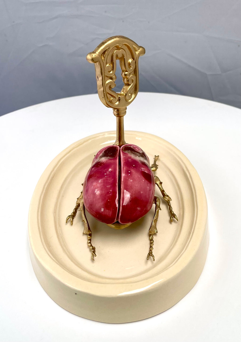 Chromatic Beetle Strawberry Sky Gilded Steampunk