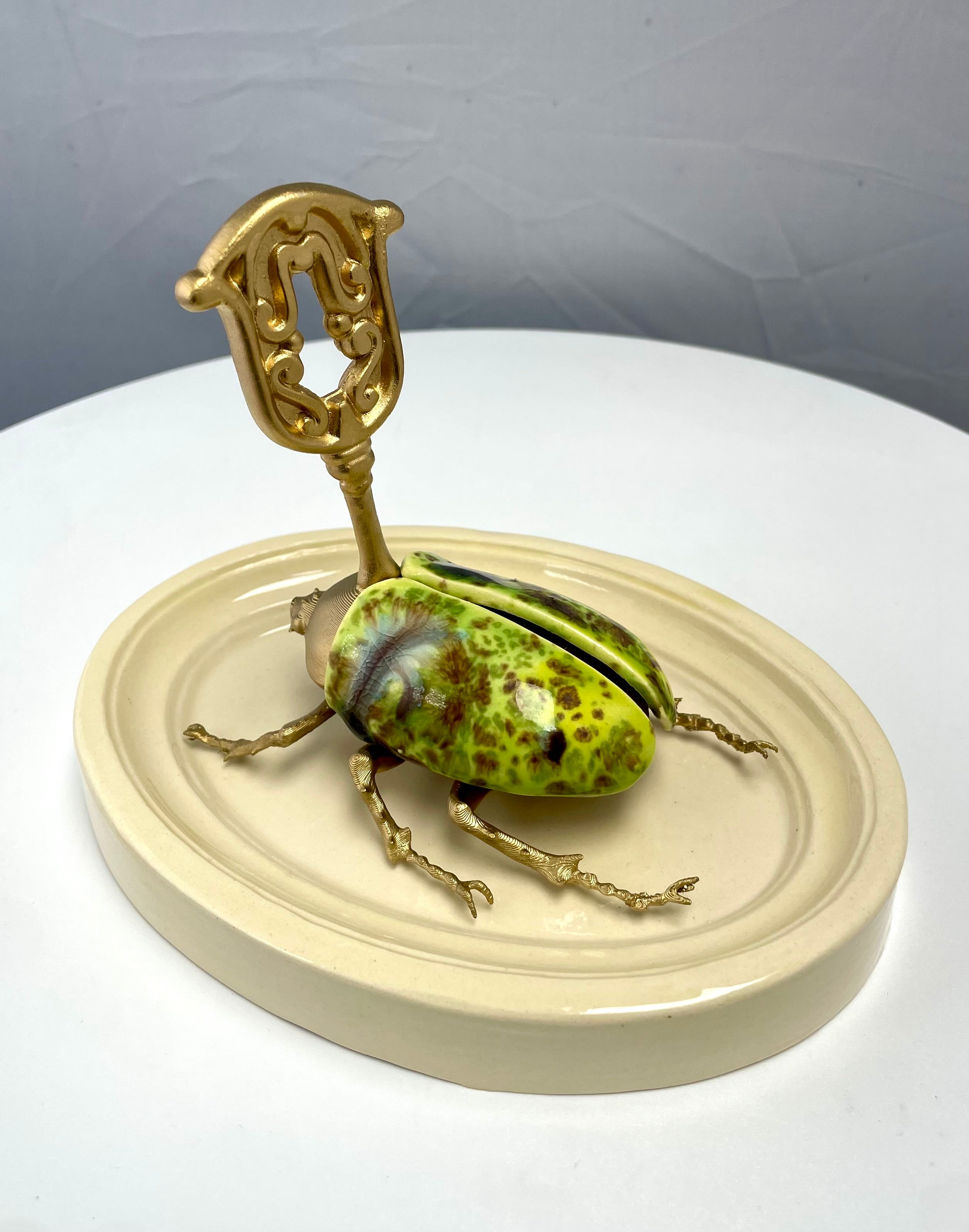 Chromatic Bettle Meadow Gilded Steampunk