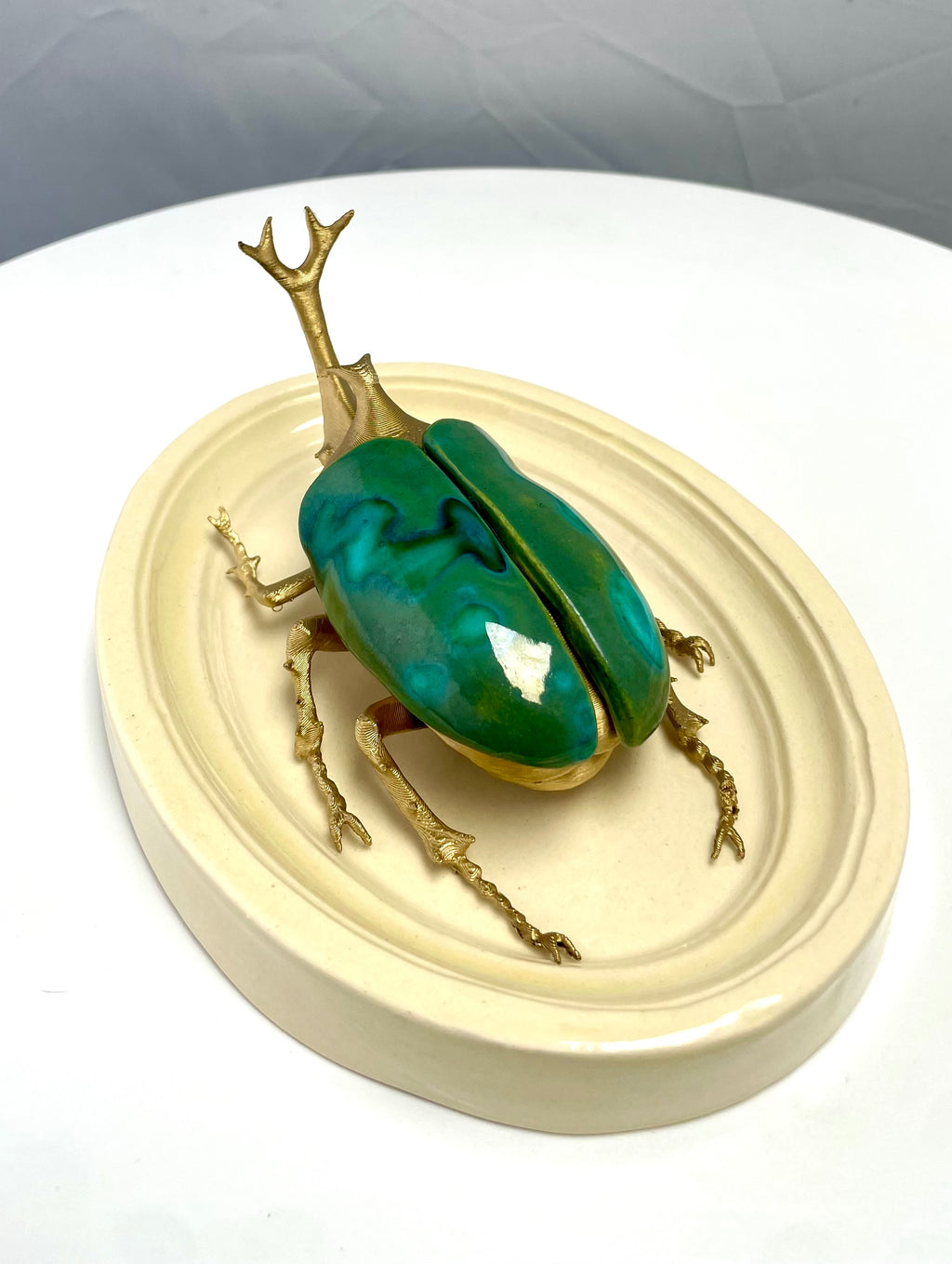 Chromatic Beetle Gilded Peacock