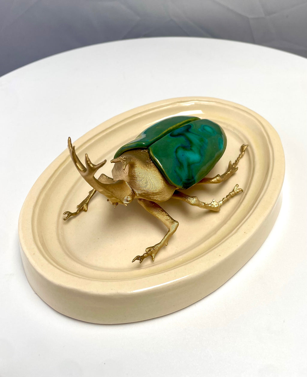 Chromatic Beetle Gilded Peacock