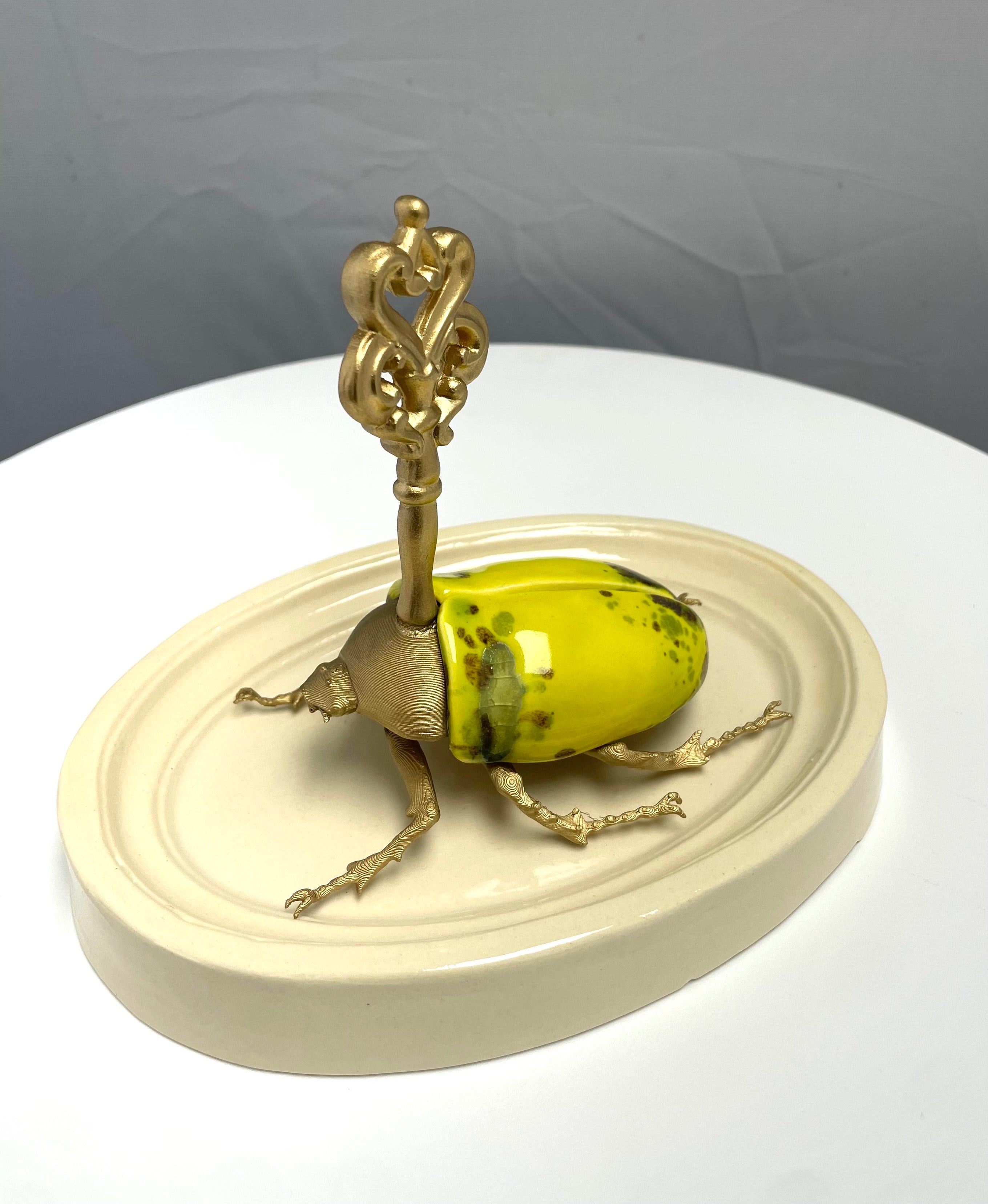 Chromatic Beetle Summer Gilded Steampunk