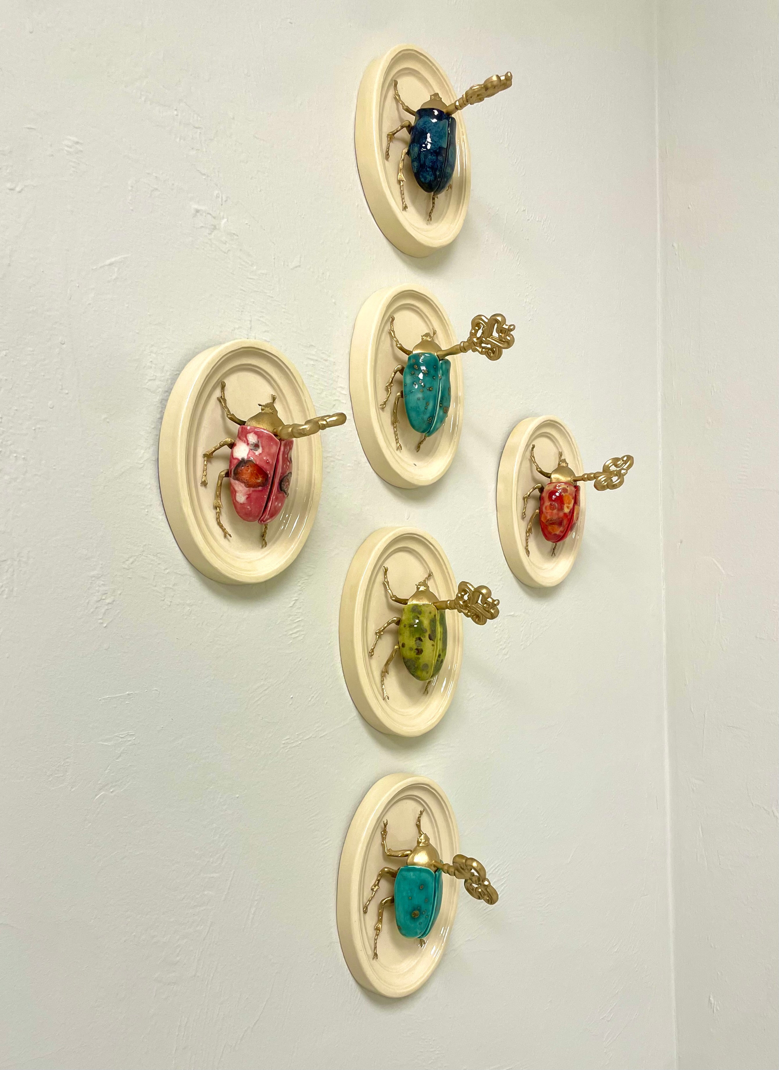 Chromatic Beetle Strawberry Sky Gilded Steampunk