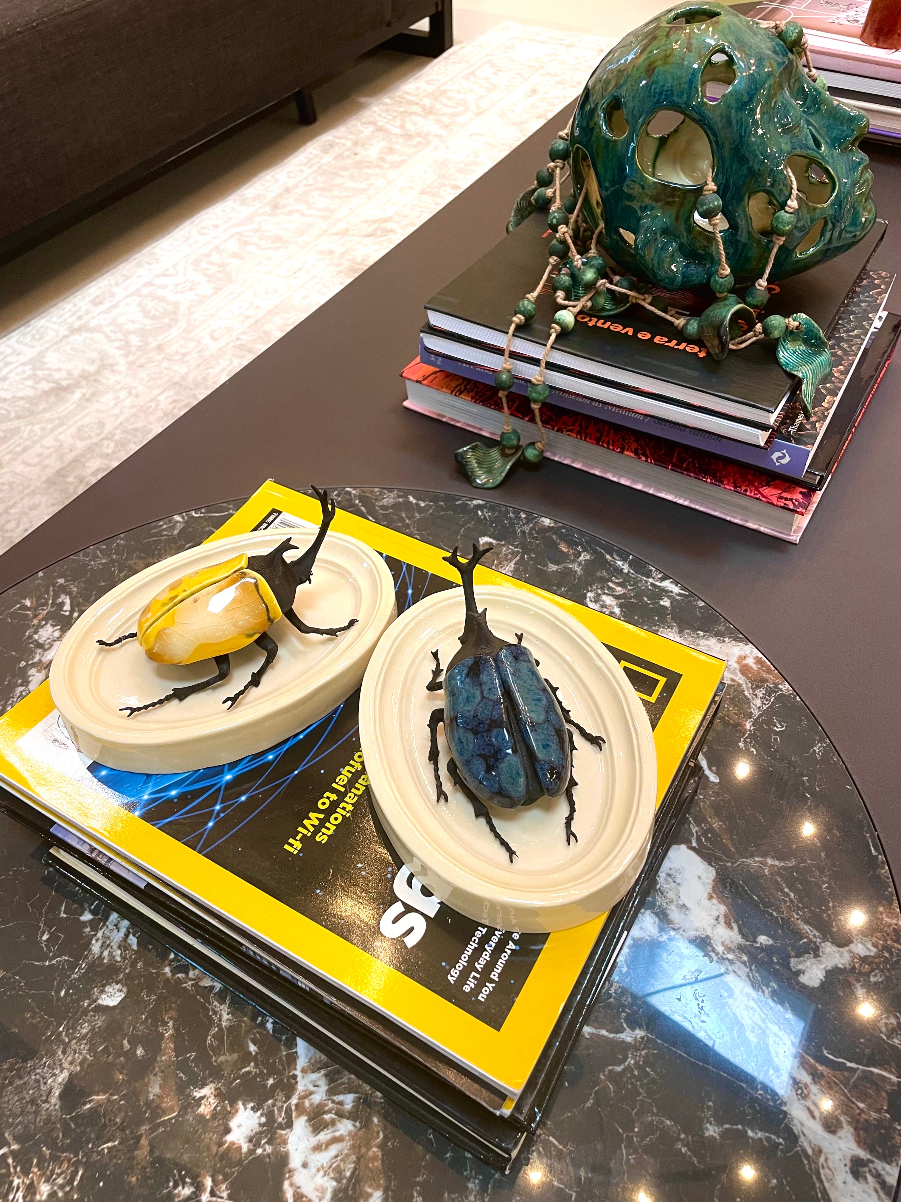 Chromatic Beetle Strawberry Sky Gilded Steampunk