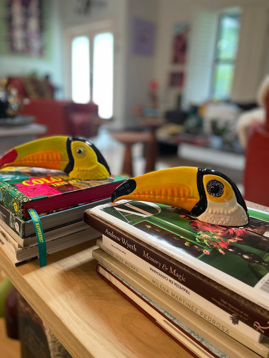 Ceramic Tucan Tropical Mango