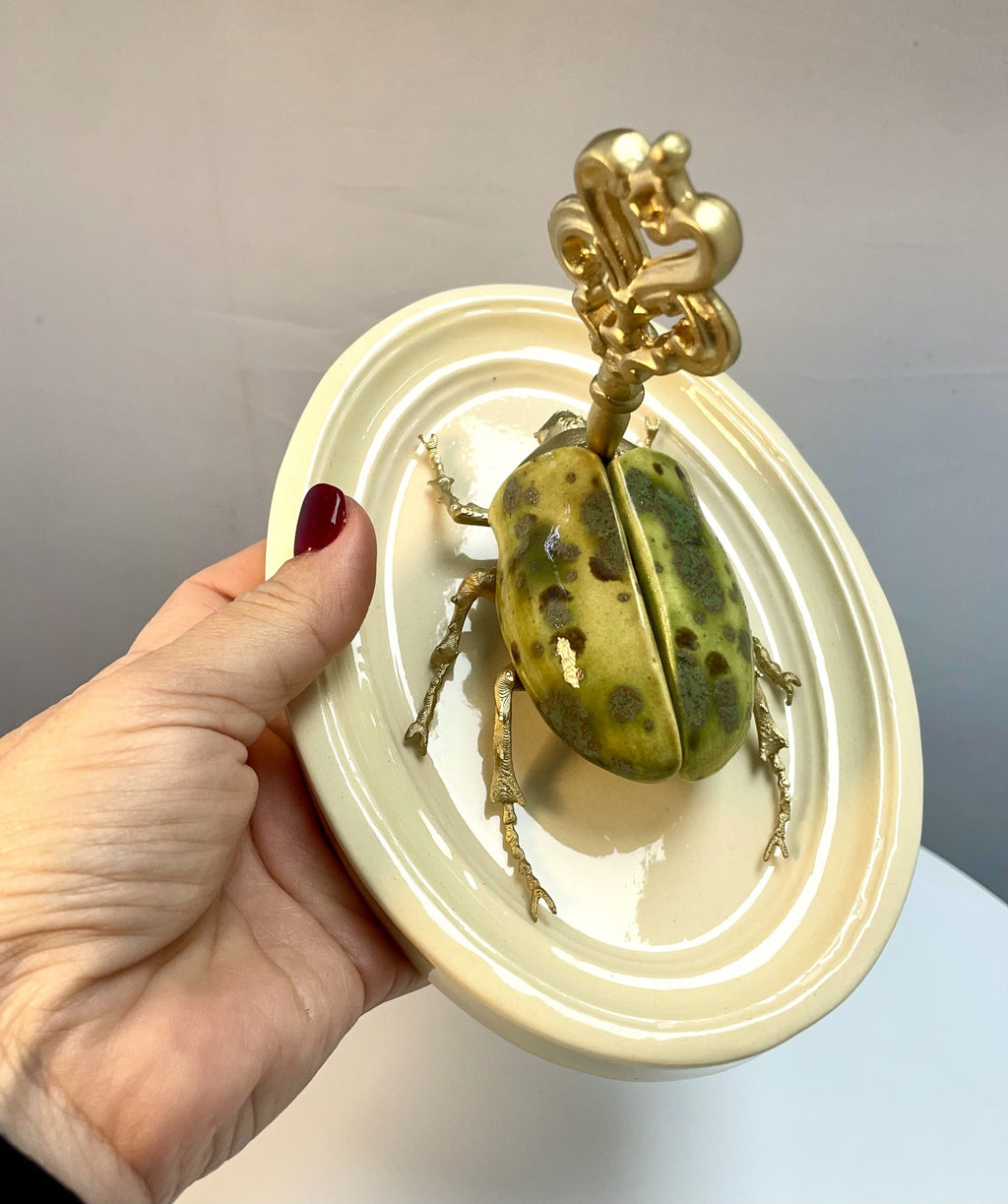 Chromatic Beetle Pagoda Steampunk