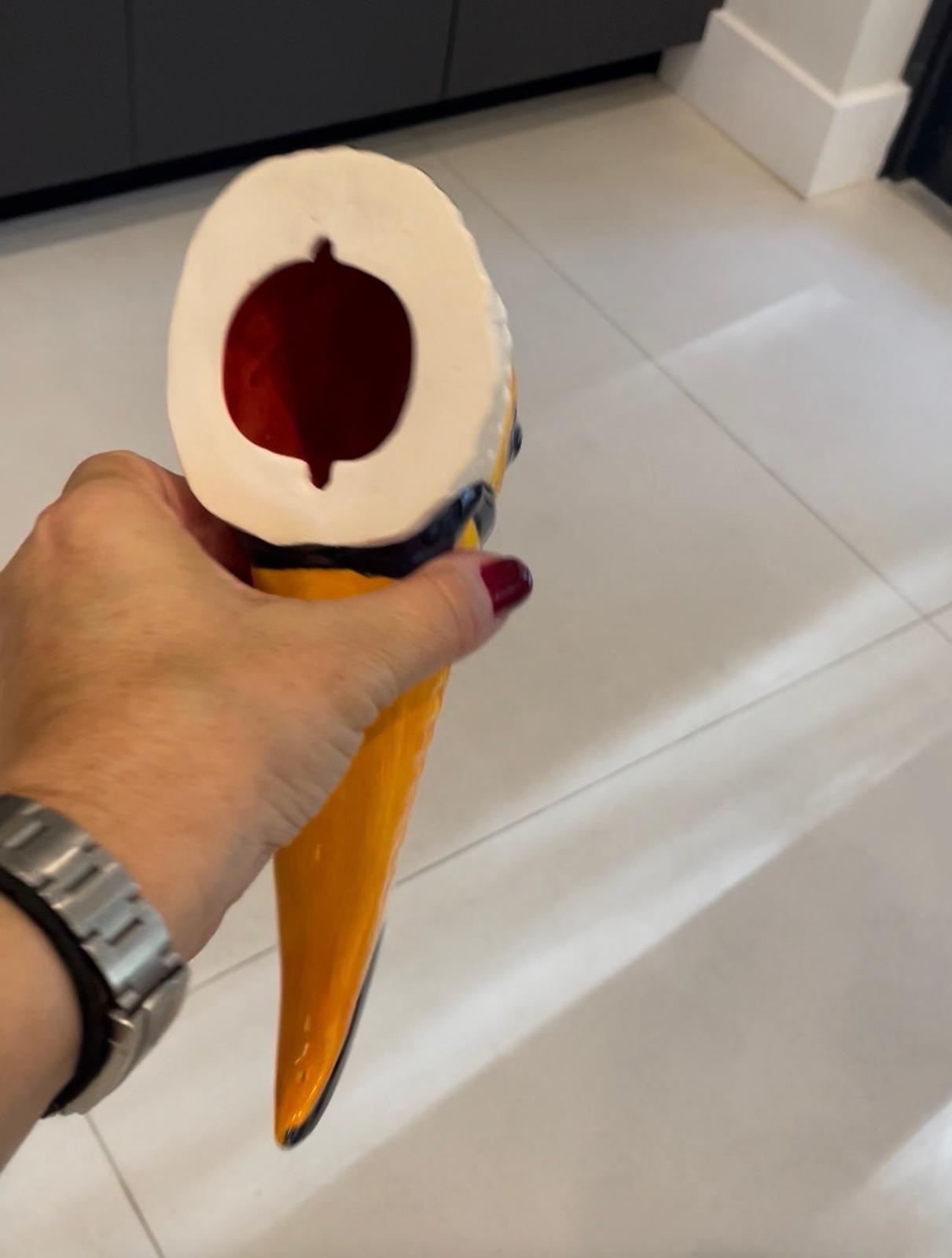 Ceramic Tucan Tropical Mango
